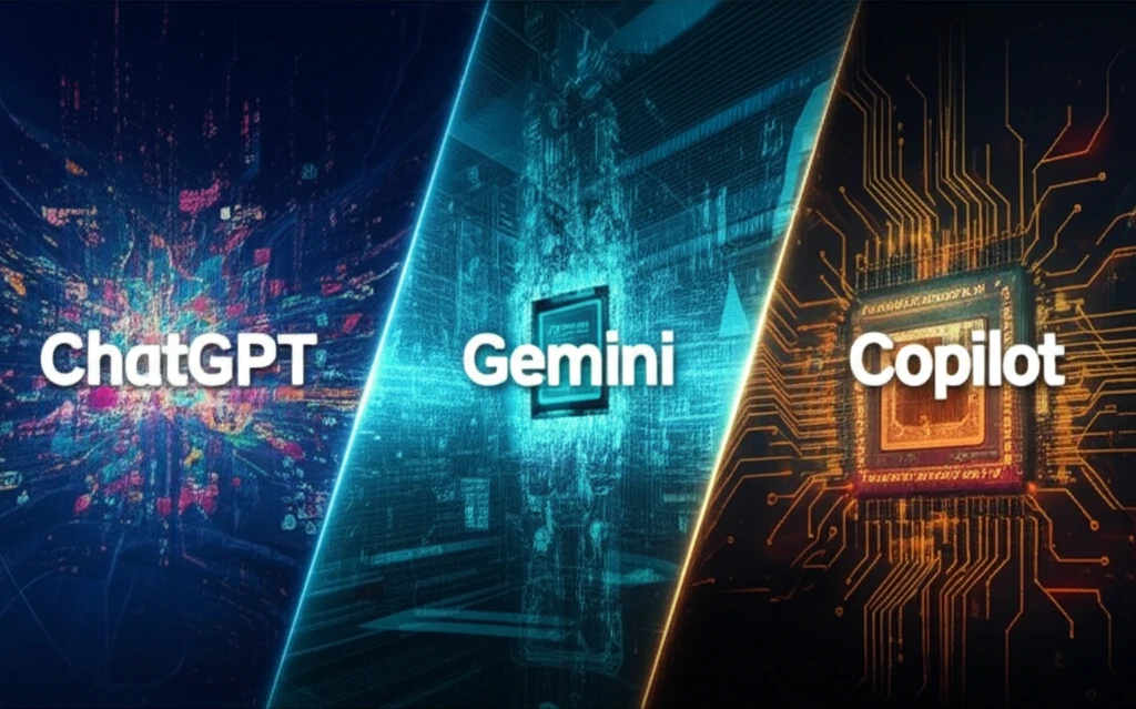 ChatGPT, Gemini e Copilot: qual IA te ajuda melhor? Este guia descomplicado compara essas ferramentas de inteligência artificial, mostrando seus pontos fortes e fracos para você escolher a ideal para as suas necessidades. Descubra qual IA te dá mais produtividade e eficiência, simplificando seu trabalho e otimizando seu tempo. Descubra agora!